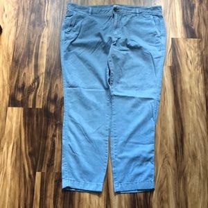 Women’s Size 14 J.Crew light blue pants